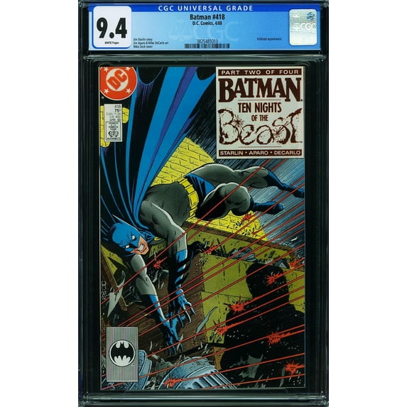 Batman #418 - CGC 9.4 Comic Book