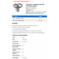 thumbnail image 2 of Thermostat - Compatible with 2005 - 2008 Dodge Magnum 2006 2007, 2 of 2