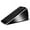 Black - 1 Pack, variant on Strongest Large Door Stopper - Heavy Duty Tall Door Stop Wedge Door Stoppers for Bottom of Door, Tall up to 2.6 In Doorstop Zinc Alloy and Silicone Made Suits Any Heavy Door Any Smooth Floor