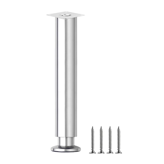 Adjustable Furniture Legs 30cm to 31cm Robusts Steel Table Support Extendable Cabinet Leg for Household & Commercial Use