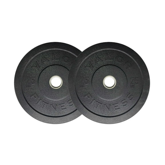 Valor Fitness BPH-25 ValorPRO HT Bumper Plate 25lb (Sold as Pair)