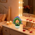 thumbnail image 4 of Valentine Decor Heart Shaped Tree with Vase Metal Frame Flowers Green Leaves Indoor Decorative Valentine's Day Gift Valentine Decorations​, 4 of 6