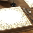 thumbnail image 4 of CounterArt "Gold Confetti" 24-Sheet Premium Paper Placemats, 4 of 6