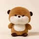 thumbnail image 5 of Peluche de nutria: peluche realista de material ultrasuave, compañero para aliviar la ansiedad, ayuda a dormir y un reconfortante compañero de abrazos para los amantes de los animales acuáticos., 5 of 9