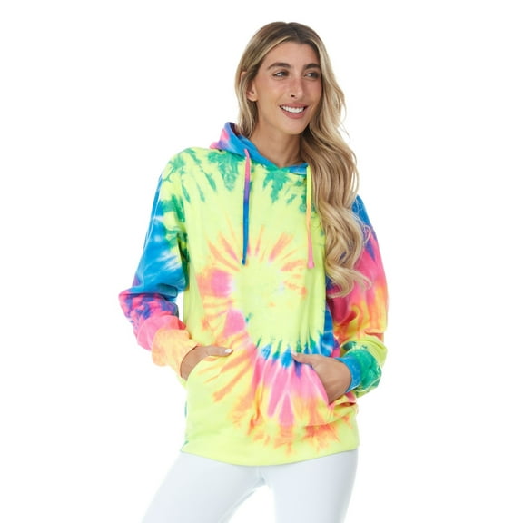 DARESAY Womens Tie Dye Pullover Hoodie Fleece Sweatshirts Reg and Big Mens Up to 5XL