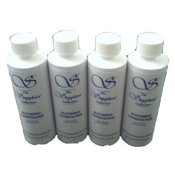 4 8oz Bottles Blue Magic Waterbed Conditioner Sapphire