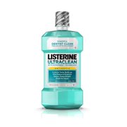Listerine Ultraclean Oral Care Antiseptic Mouthwash, Cool Mint, 500 ml