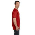 thumbnail image 3 of Hanes Beefy-T Men`s Pocket T-Shirt, M, Deep Red, 3 of 7