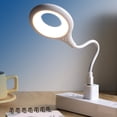 thumbnail image 3 of LED Night Light Lamp With Voice Control USB Power Flexible Gooseneck For Bedside Reading Bedroom Office Study Use, 3 of 9