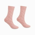 thumbnail image 2 of Fgnfyis Christmas Thermal Winter Socks for Women Lined Non Cozy Mid Calf Boot Socks for Sleeping Indoor Outdoor Cold Weather Comfort Warm Booties Pink, 2 of 3