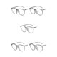 thumbnail image 3 of Qarigey Gafas de luz anti-azul para proteger los ojos de la computadora contra luces dañinas, anteojos de computadora, montura de ceniza a la Type2 NO2, 3 of 6