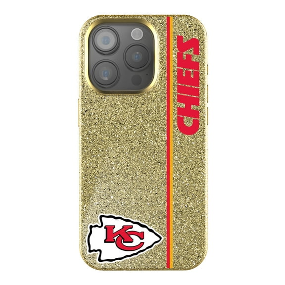 Keyscaper Gold Kansas City Chiefs iPhone Bling Case