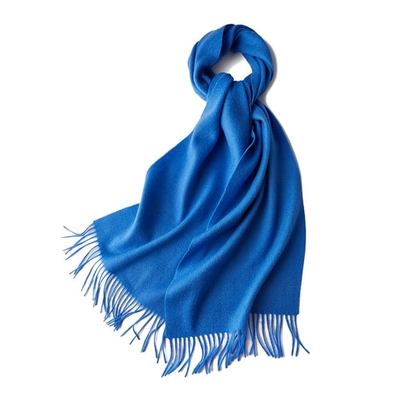 Qarigey Bufanda unisex versátil de tela suave y transpirable para la comodidad del invierno Bufandas de punto fino de invierno Accesorios de disfraces verde azulado