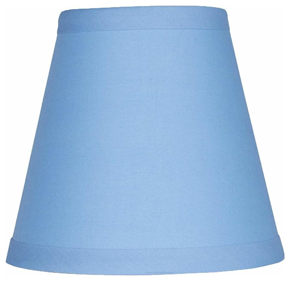 Urbanest Cotton Chandelier Lamp Shade, 3x5x4.5", Baby Blue Walmart