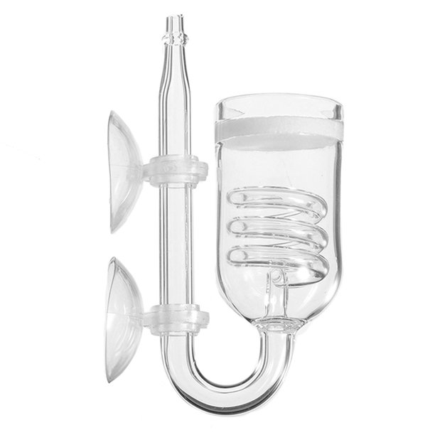 Difusor de dióxido de carbono en espiral, Reactor, tanque de peces, planta de agua, refinador, ventosa Likrtyny Para estrenar