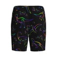 thumbnail image 4 of Rocae Dinosaur for Men's Soft Sleep Pajama Shorts, Waistband and Pockets, 4 of 9