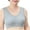 Gray, variant on Gpaecead Womens Seamless Wireless Supportive Bra Push Up Comfort Soft No Underwire Full Coverage No Steel Ring Bra 3XL Black