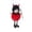 Red, variant on Miwamany 2Pcs Soft Fabric Cute Ghost Devil Doll Hanging Ornaments With Loops, Mini Tree Pendant Party Bag Decor Home Holiday Small Gift