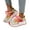 Hot Pink, variant on Womens Chunky Sneakers Memory Foam Platform Running Walking Tennis Shoes Non Slip Lace up Fashion Sneakers Green 5.5