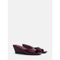 thumbnail image 2 of Time and Tru Women's Slip On Wedge Sandals, 2 of 4