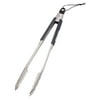 Cuisinart Stainless Steel Grill Locking Tongs, Scalloped Gripping Edge