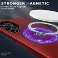 thumbnail image 6 of Decase for Samsung Galaxy S24 Plus Military Grade Protection Case,Compatible with MagSafe,Built-in Rotation Ring Holder Stand,with Slide Camera Lens Protector,Slim Anti-Scratch Shockproof Cover,Red, 6 of 6