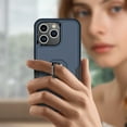 thumbnail image 6 of For iPhone 15.15 Pro,15 Plus,15 Ro Max Case, 2 in 1 Phone Case for iPhone 15 Pro Max 6.7", Tiflook Rubber & Rugged Shockproof Protection Heavy Duty with Ring Stand Kickstand Cover,Blue, 6 of 6