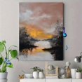 thumbnail image 4 of Qisvanset Abstract Landscape Canvas Wall Art Print 15.75x11.81 Inches, 4 of 8