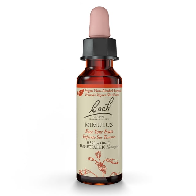 Esencia floral Bach Original Mimulus, 10 ml, sin alcohol