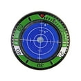 thumbnail image 2 of S SERENABLE Golf Ball Marker Ball Position Marker Round Bubble Level Golf Putting Green Read Blue Green, 2 of 9