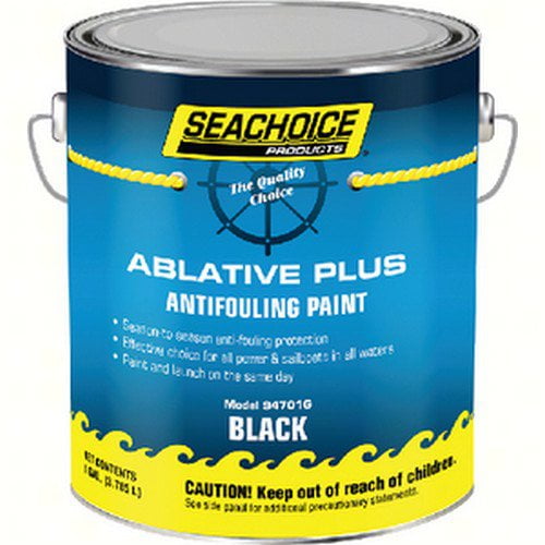 SeaChoice 94701G; Ablative Plus Premium Antifouling Paint Black