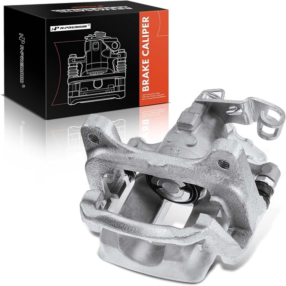 A-Premium Brake Caliper Assembly with Bracket Replacement for Chevrolet Cruze 2016-2018 Rear Left Driver Side