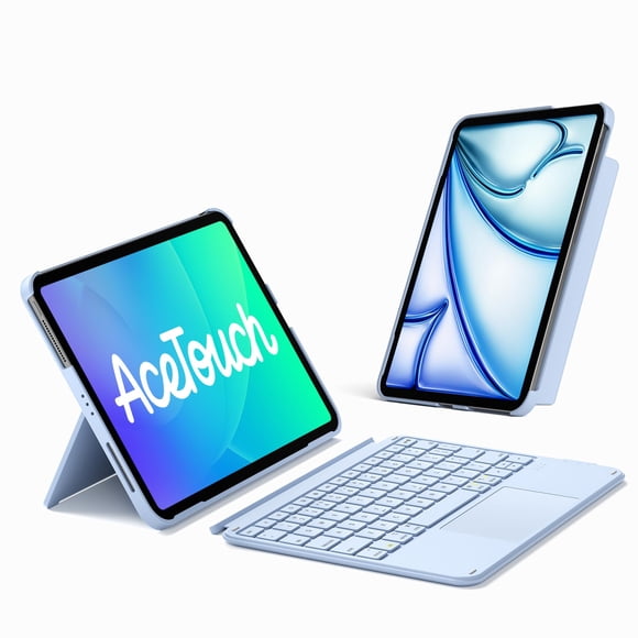Funda con Teclado para iPad 11ª/10ª Generación Inateck AceTouch Azul