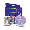 thumbnail image 3 of Liquidation! Guirlande Lumineuse LED USB de 15 Mètres, Synchronisation Musicale Intelligente Bluetooth, avec Télécommande et Minuterie, 16 Couleurs RVB, Convient à la Chambre, Décoration de Jardin, Fête de Noël, 3 of 9