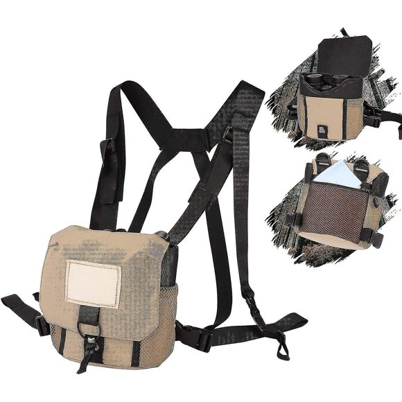 Binocular Bag Case With Harness, Binoculars Chest Pack Bag