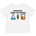 thumbnail image 3 of Inktastic Stand Back, While I Try Science Boys or Girls Toddler T-Shirt, 3 of 5