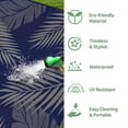 thumbnail image 6 of DEORAB 8'x10' Outdoor Rugs Patio Waterproof Outside Mat Reversible Plastic Camping Carpet,Blue & Grey, 6 of 9