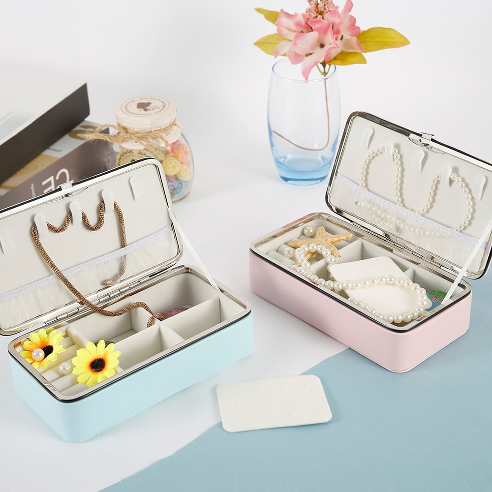 Willstar Portable Jewelry Box Organizer Travel Leather Jewellery