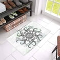 thumbnail image 3 of MKHERT Trippy Nautical Mandala with Octopus Tentacles and Floral Elements Doormat Rug Home Decor Floor Mat Bath Mat 23.6x15.7 inch, 3 of 3