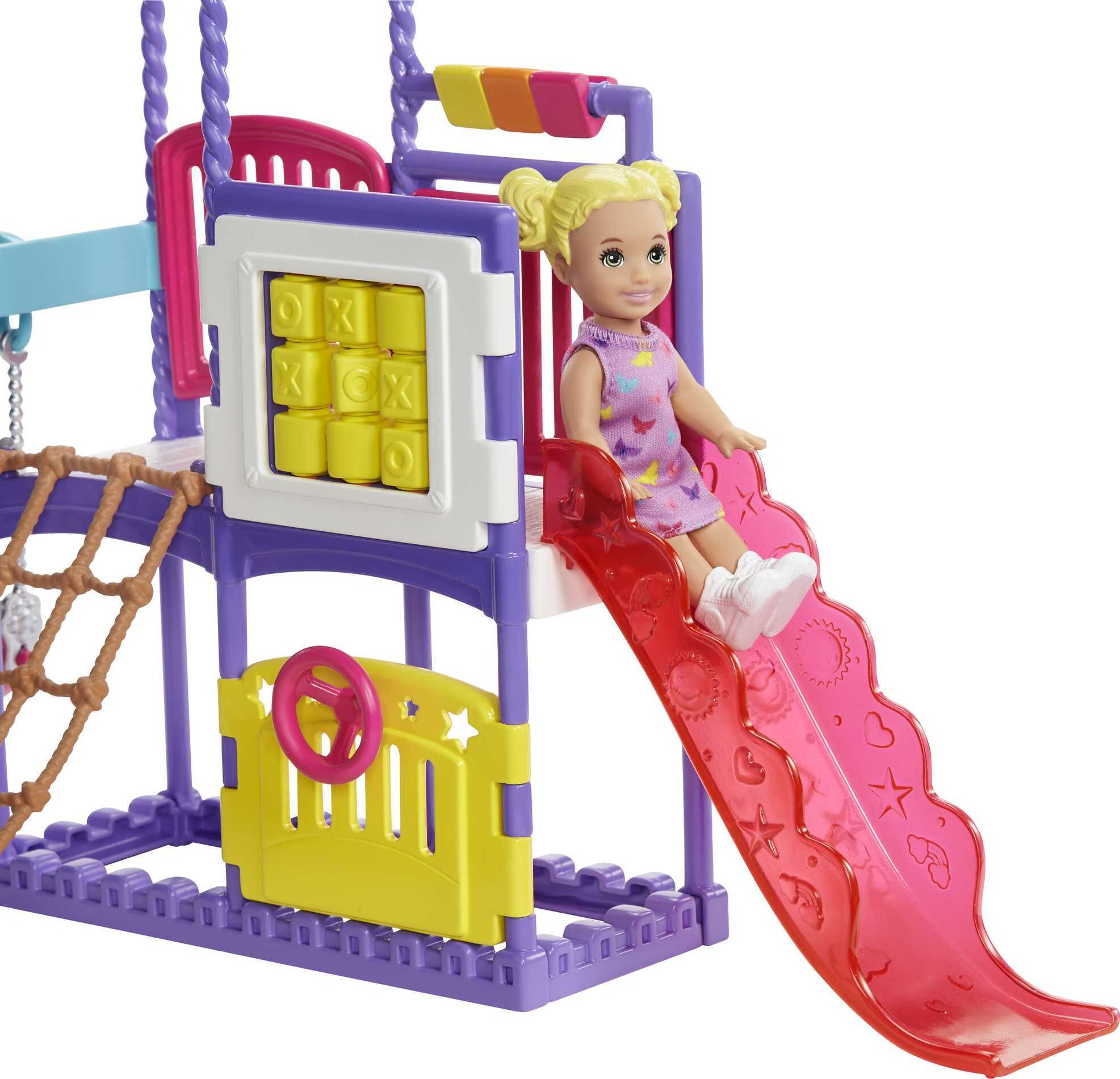 Barbie Skipper Babysitters Inc. Climb ‘n Explore Playground Dolls & Playset - image 4 of 7