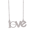 thumbnail image 1 of Quote The Good Is Known In Bad Weather Love Necklace Pendant Charm Jewelry, 1 of 3