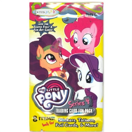 My Little Pony – Friendship is Magic – Series 4 – Trading Card Fun – PACK (8 Cards) My Little Pony – Friendship is Magic – Series 4 – Trading Card Fun – PACK (8 Cards)