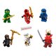 thumbnail image 1 of Pack combinado LEGO NINJAGO Legacy Minifigura - Lloyd, Jay, Kai, Cole, Zane, NYA con armas, 1 of 3