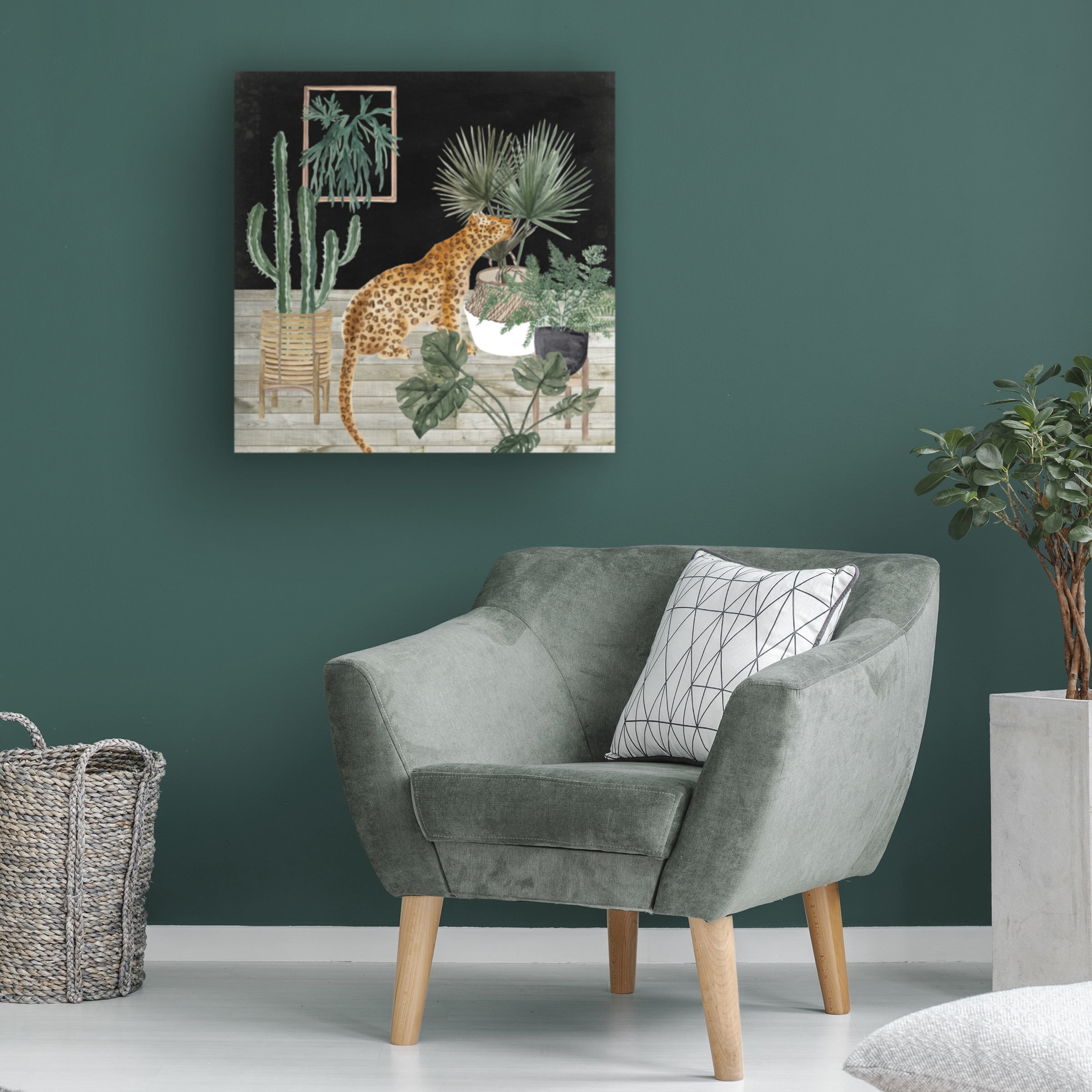 Melissa Wang 'Jungle Home II' Canvas Art