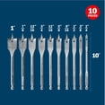 thumbnail image 2 of Juego de brocas con punta de cincel Bosch SB0010, 10 piezas, 2 of 7