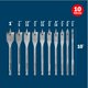 thumbnail image 2 of Juego de brocas con punta de cincel Bosch SB0010, 10 piezas, 2 of 7
