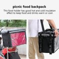 thumbnail image 4 of Worgeous Thick Waterproof Meal Delivery Box Food Holder Takeaway Box Storage Box, 4 of 7