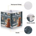 thumbnail image 3 of Foldable Fabric Storage Bin Home Cubes Clothing Organizer Bins Large Collapsible Box Basket for Home Organizer Cat by The Window, 3 of 7