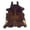 Dark Brindle, variant on Bowery Hill Rustic Leather Natural Light Brindle Full Skin in Brown