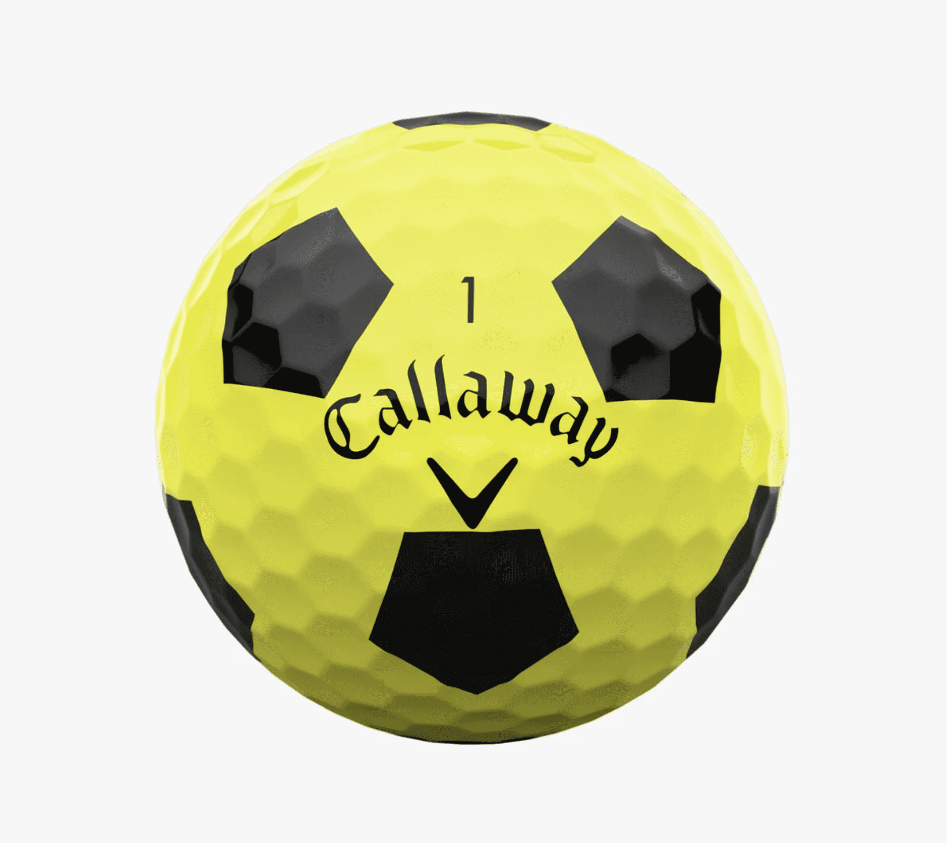 (2 pack) Callaway Golf 2025 ERC Soft Truvis Golf Balls 12pk - Yellow/Black